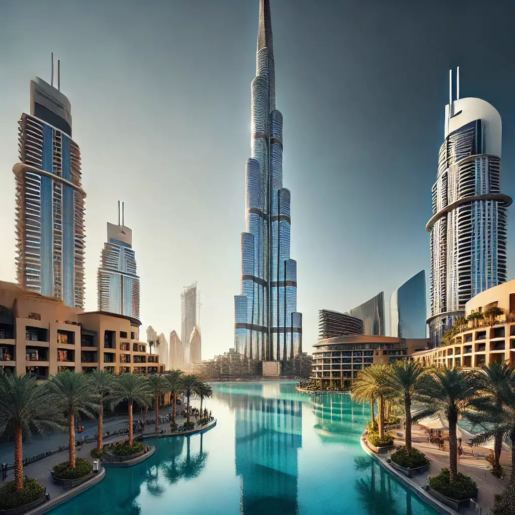 ارتفاع برج خلیفه